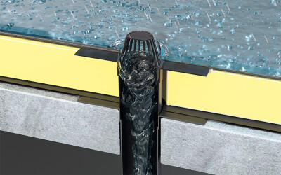 Entwässerung ungedämmt