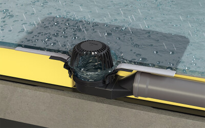 Entwässerung wärmegedämmt