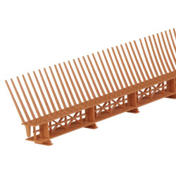 Traufelement mit Kamm