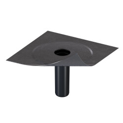 Flavent Dachablauf als Dachdurchführungs-Unterteil