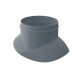 Abgasrohradapter, KE0502-3-0400, DN 125, Dunkelgrau