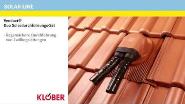 Venduct Duo Solardurchführungs-Set