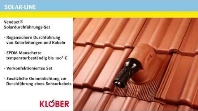 Venduct Solardurchführungs-Set